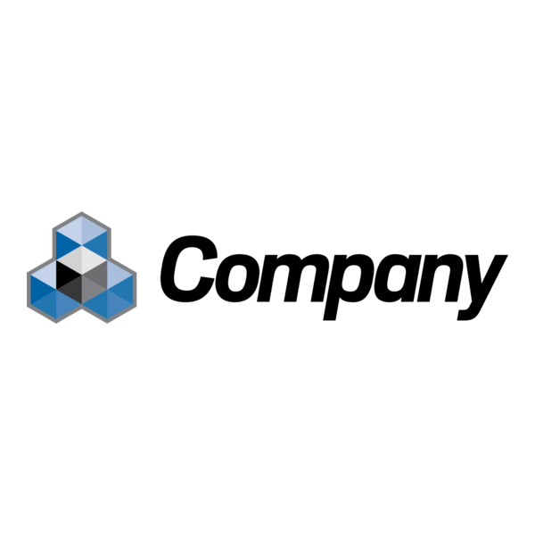 Company Blocks Logo PNG Vector