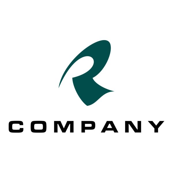Company Bold R Logo PNG Vector
