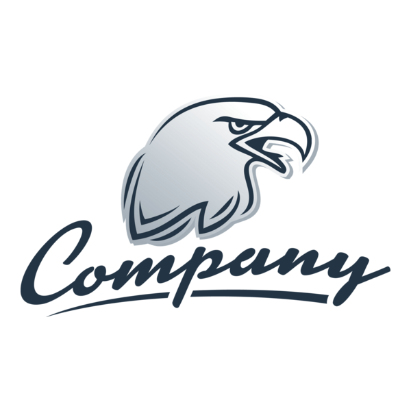 Company Eagle Head Logo PNG Vector