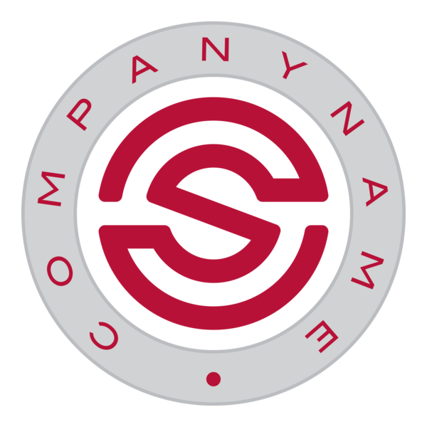 Company Letter S Circle Logo PNG Vector