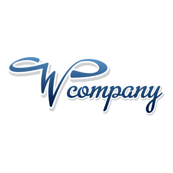 Company W Logo PNG Vector