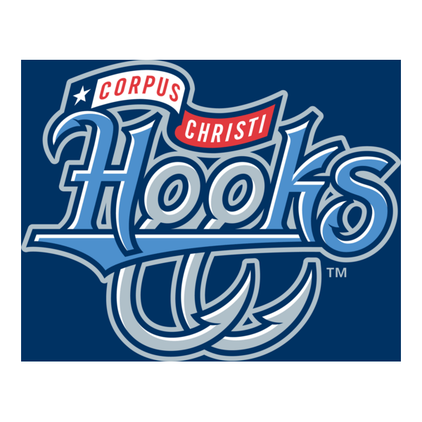 Corpus Christi Hooks Logo PNG Vector