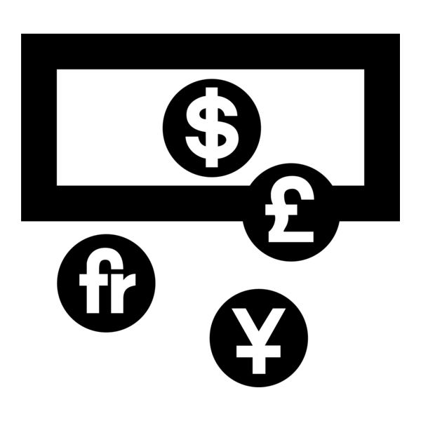 CURRENCY EXCHANGE SIGN Logo PNG Vector