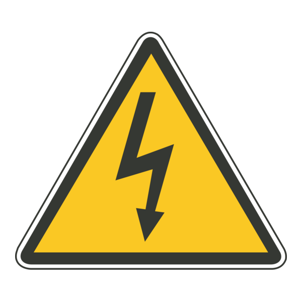 DANGER ELECTRICITY SIGN Logo PNG Vector