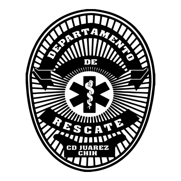 departamento de rescate Ciudad Juarez Logo PNG Vector