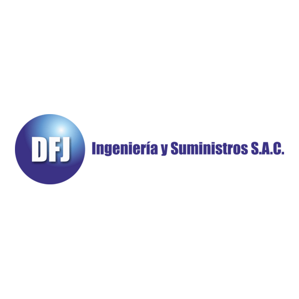 DFJ Ingeniería y Suministros SAC Logo PNG Vector