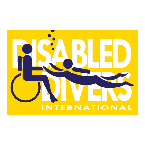 Disabled Divers Logo PNG Vector