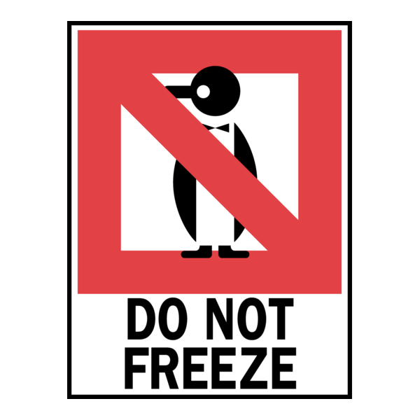 DO NOT FREEZE SYMBOL Logo PNG Vector