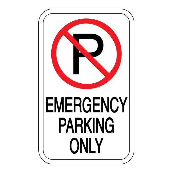 EMERGENCY PARKING SIGN Logo PNG Vector