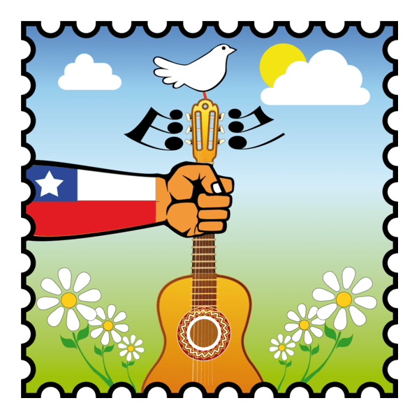 Estampilla de La Paz Logo PNG Vector