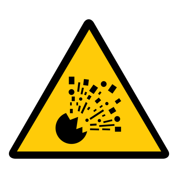 EXPLOSION DANGER SIGN Logo PNG Vector