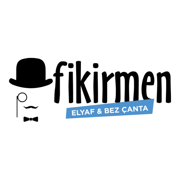 Fikirmen Bez Çanta Logo PNG Vector