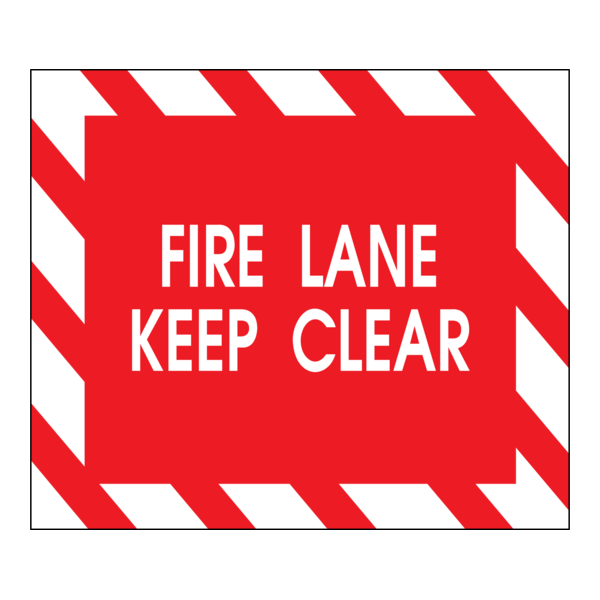 FIRE LANE KEEP CLEAR Logo PNG Vector