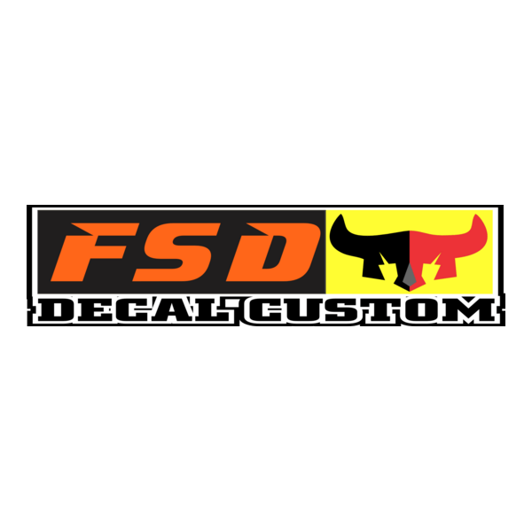 FSD Decal Custom Logo PNG Vector