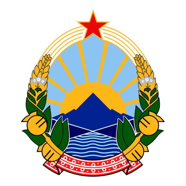 FYR MACEDONIA COAT OF ARMS Logo PNG Vector