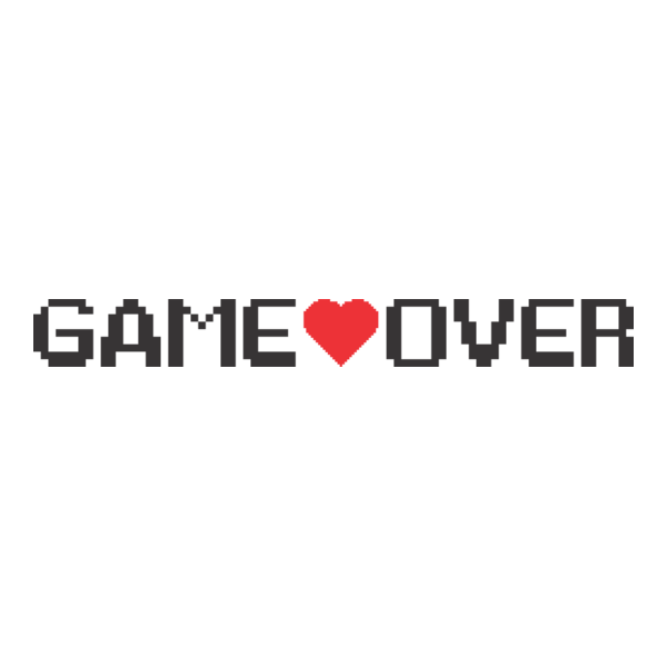 Game Over Logo PNG Vector