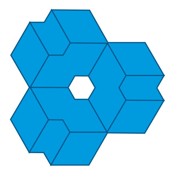 GEOMETRIC 3D OBJECT Logo PNG Vector