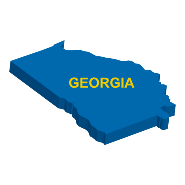 GEORGIA STATE MAP Logo PNG Vector