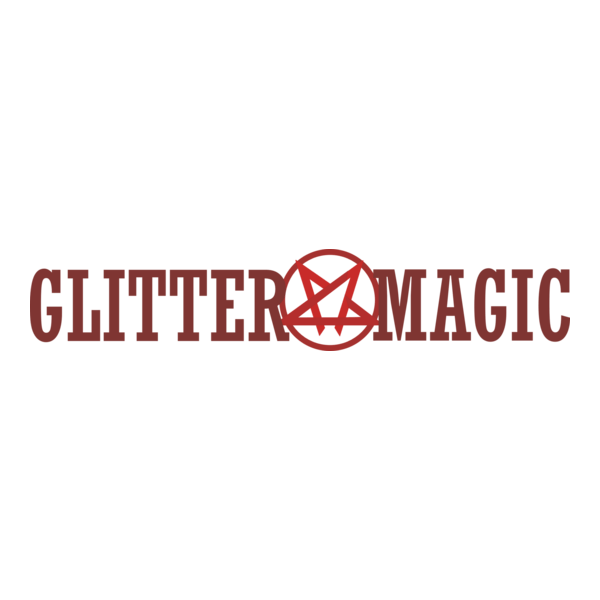Glitter Magic Logo PNG Vector