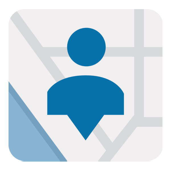 Google Maps Coordinate Logo PNG Vector