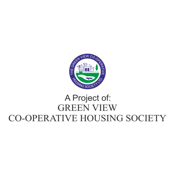 Green View Co-operative Housing Society Logo PNG Vector