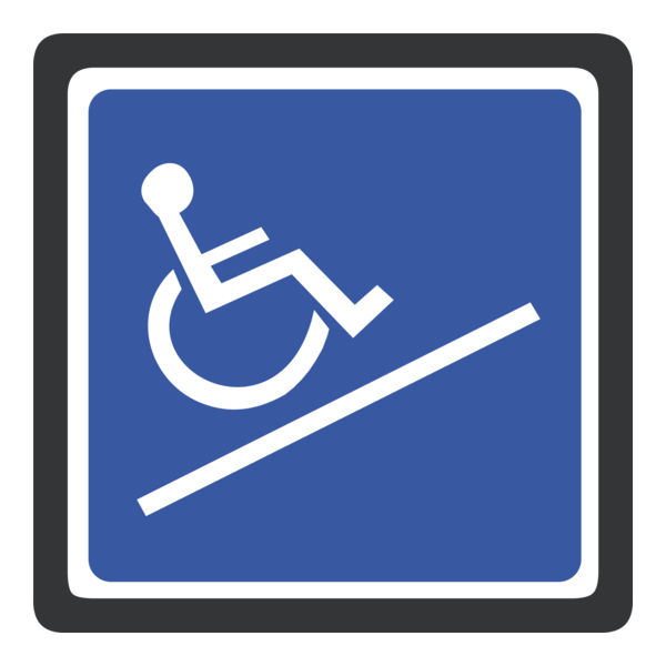 HANDICAPPED SIGN Logo PNG Vector