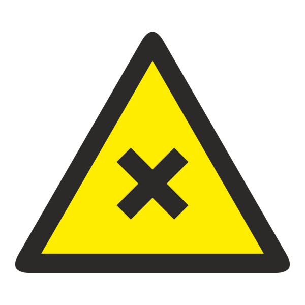 HARMFUL CONTENTS SIGN Logo PNG Vector