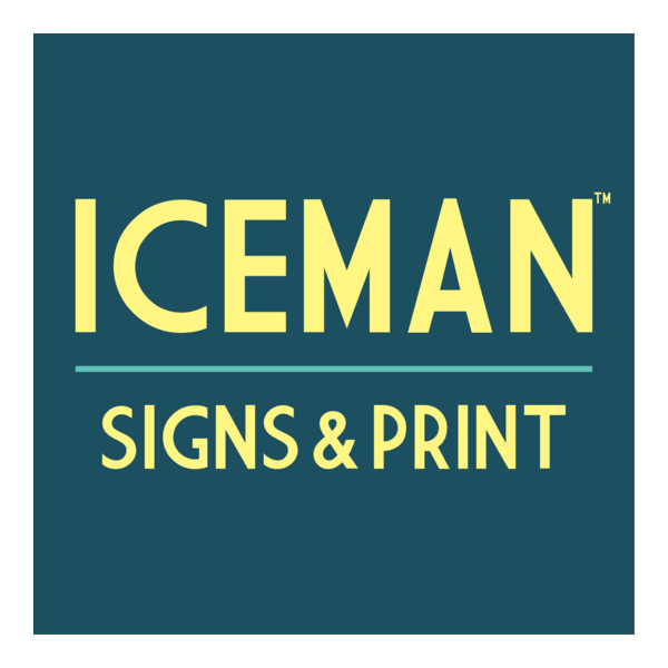 Iceman Signs & Print Logo PNG Vector