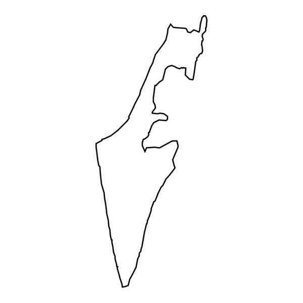 ISRAEL MAP Logo PNG Vector