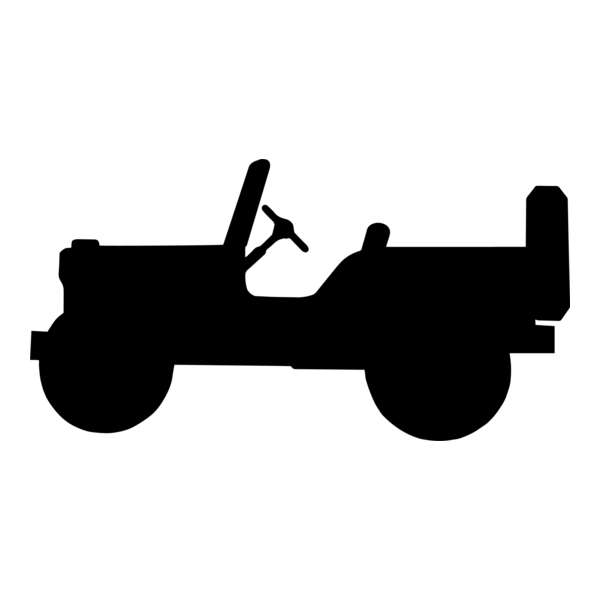 Jeep outline Logo PNG Vector