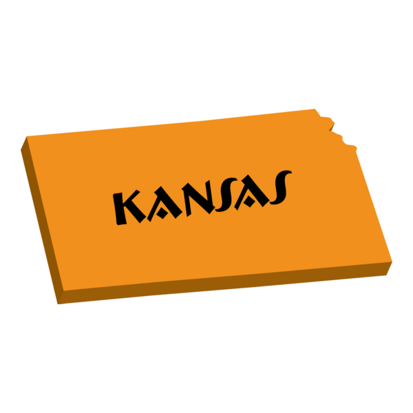 KANSAS MAP Logo PNG Vector