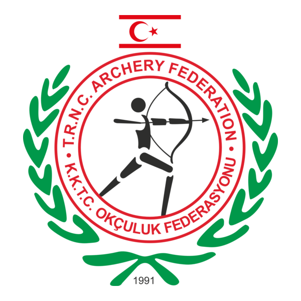 KKTC Okçuluk Federasyonu Logo PNG Vector