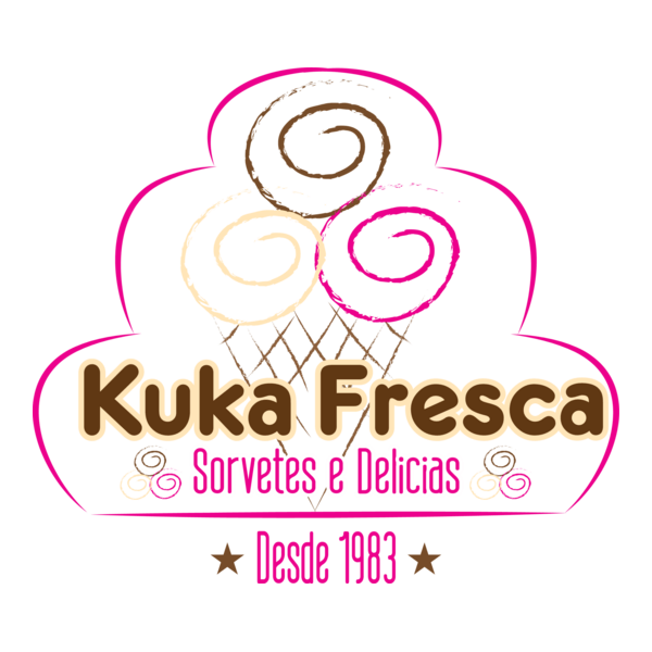 Kuka Fresca Sorvetes e Delicias Logo PNG Vector