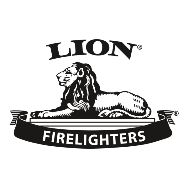 Lion Firelighters Logo PNG Vector