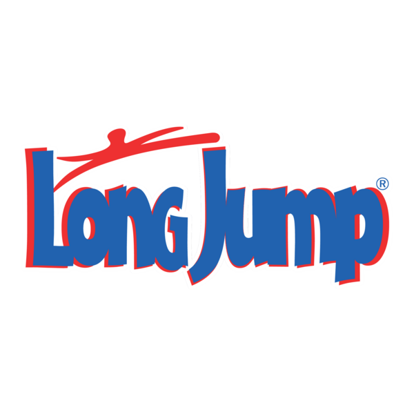 Long Jump Logo PNG Vector