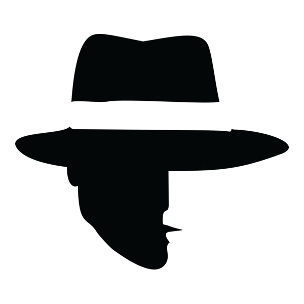 Man Silhouette Logo PNG Vector