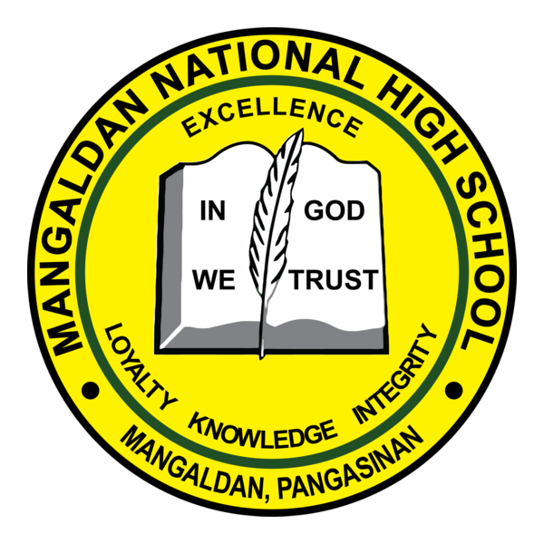 Mangaldan National High School Logo PNG Vector