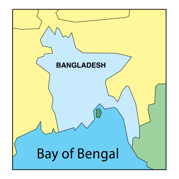 MAP OF BANGLADESH Logo PNG Vector