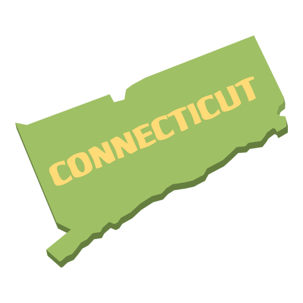 MAP OF CONNECTICUT Logo PNG Vector