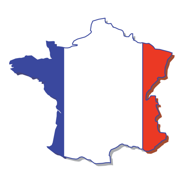 MAP OF FRANCE Logo PNG Vector