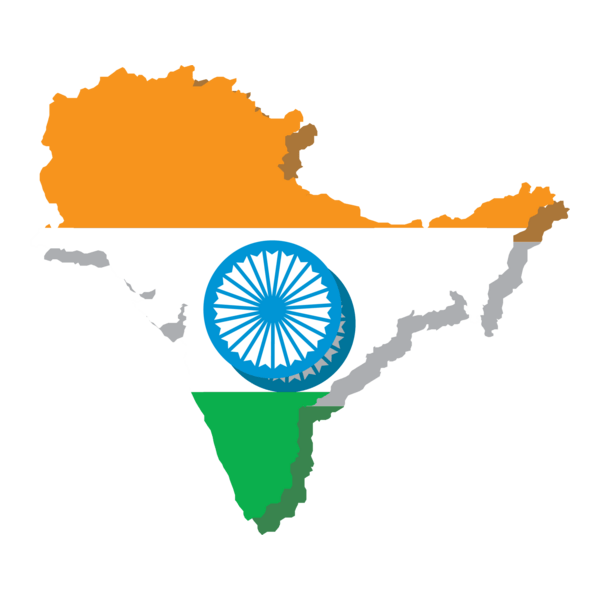 MAP OF INDIA Logo PNG Vector