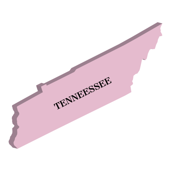 MAP OF TENNESSEE Logo PNG Vector