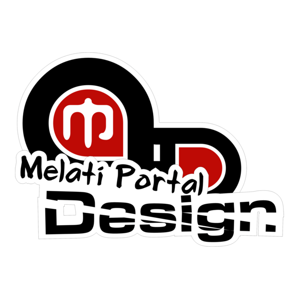 Melati Portal Design Logo PNG Vector
