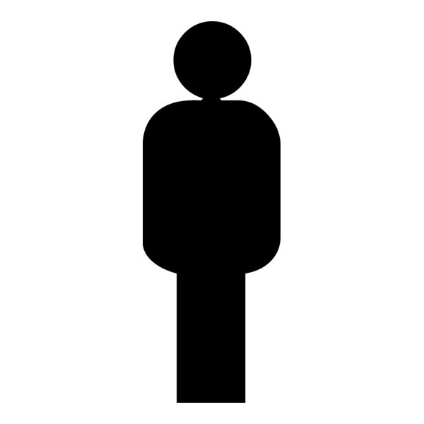 MEN ONLY RESTROOM SIGN Logo PNG Vector
