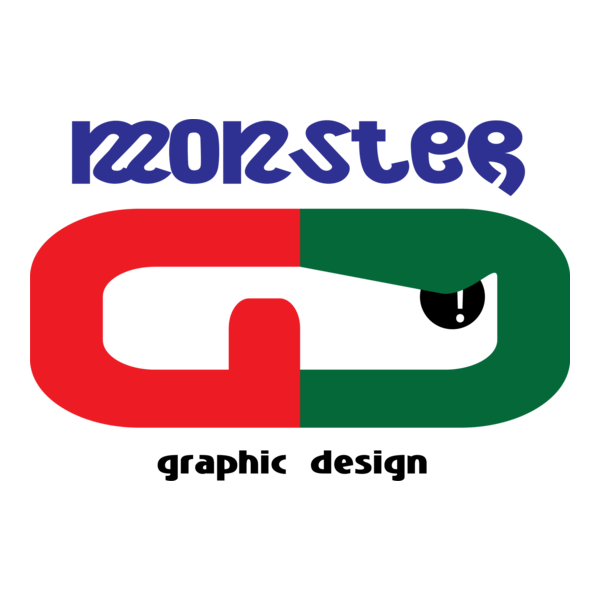 Monster Graphic Design Logo PNG Vector