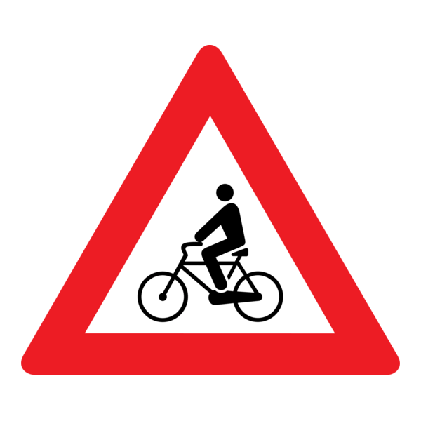 MOPED CROSSING SIGN Logo PNG Vector