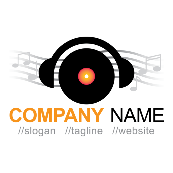 MUSIC DJ Logo PNG Vector