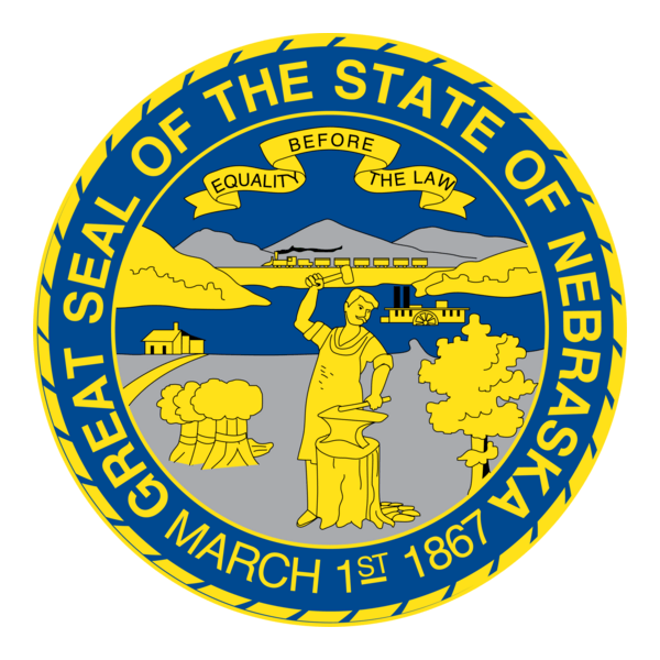 NEBRASKA COAT OF ARMS Logo PNG Vector