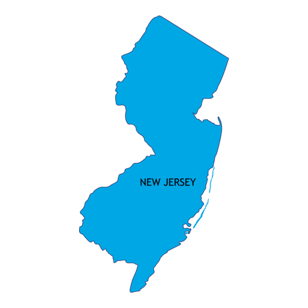 NEW JERSEY MAP Logo PNG Vector