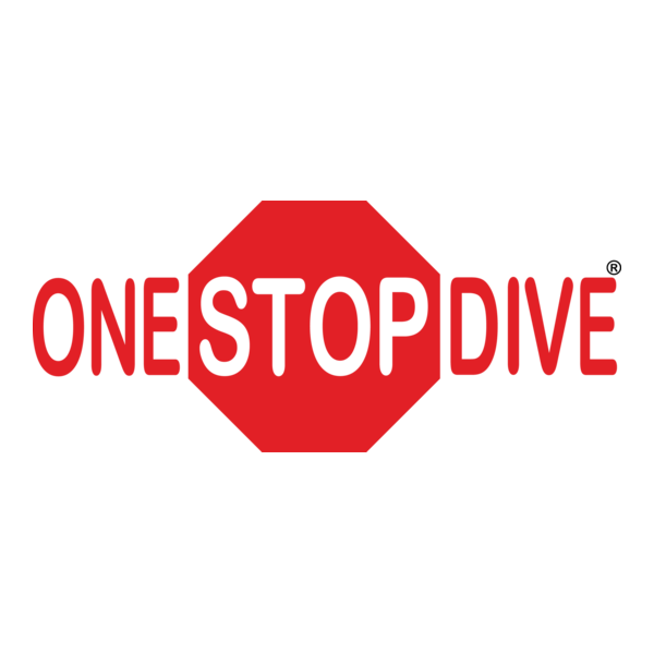 One Stop Dive Logo PNG Vector